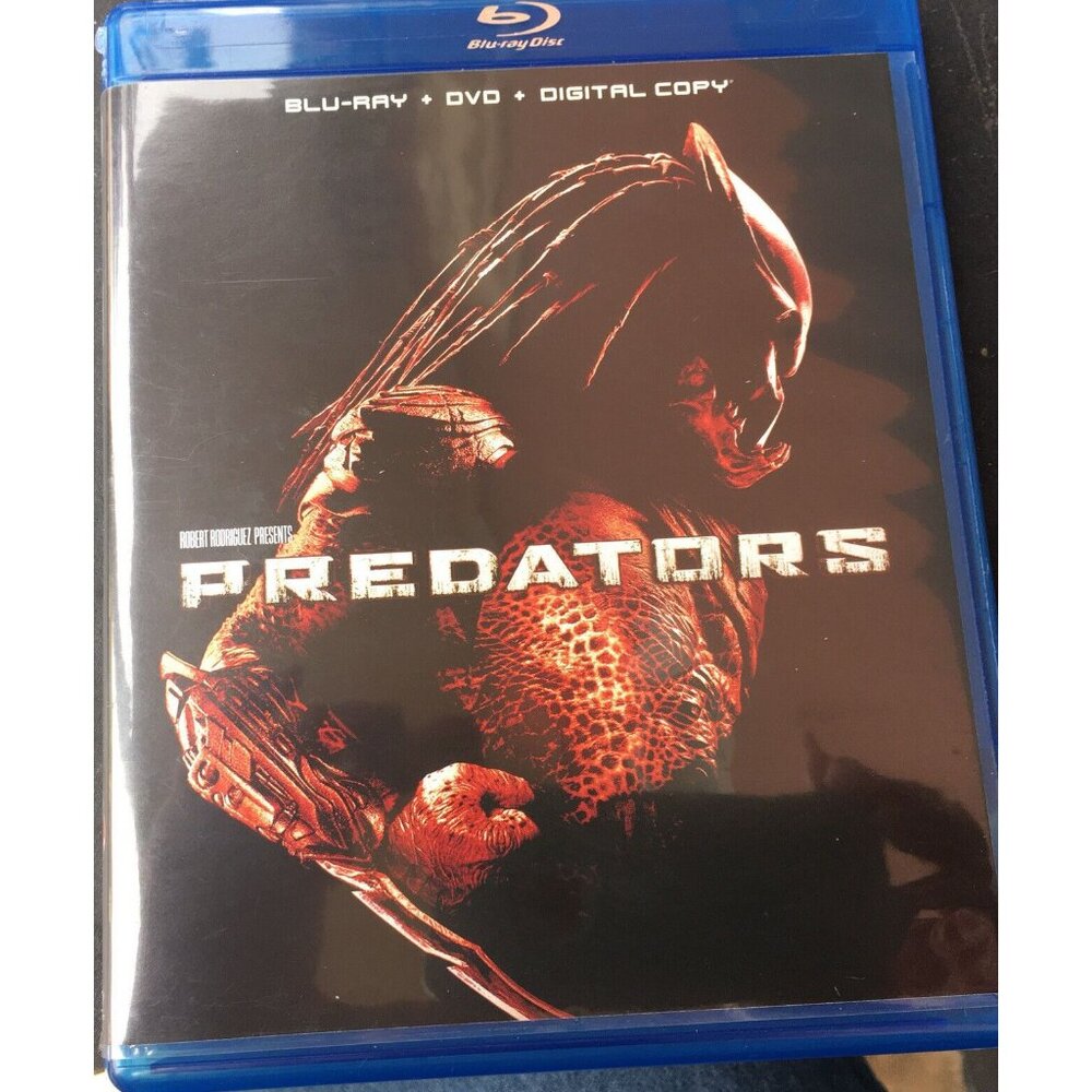 Predators (Blu-ray Disc, 2010, 2-Disc Set, Plus Digital Copy) w/Adrien Brody